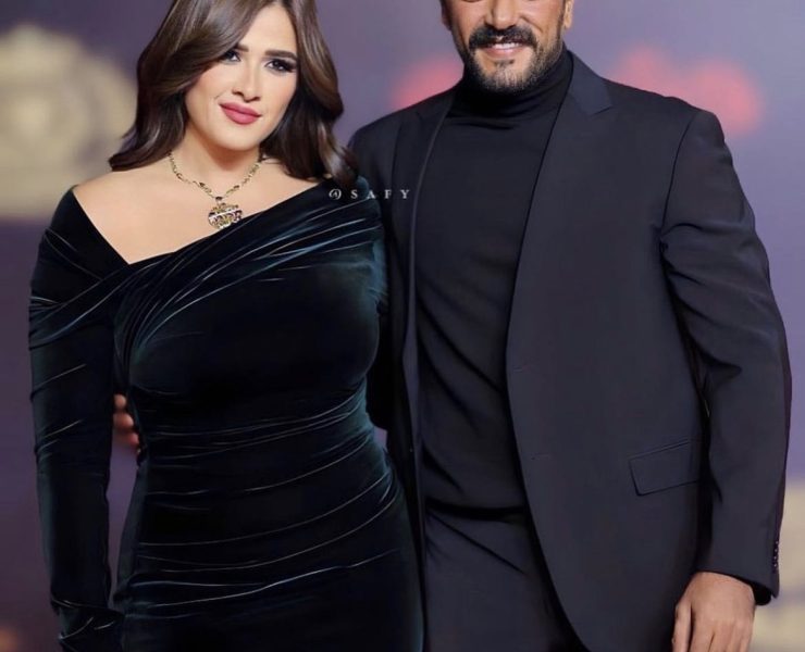 بكلمات رومانسية.. أحمد العوضي يهنئ زوجته