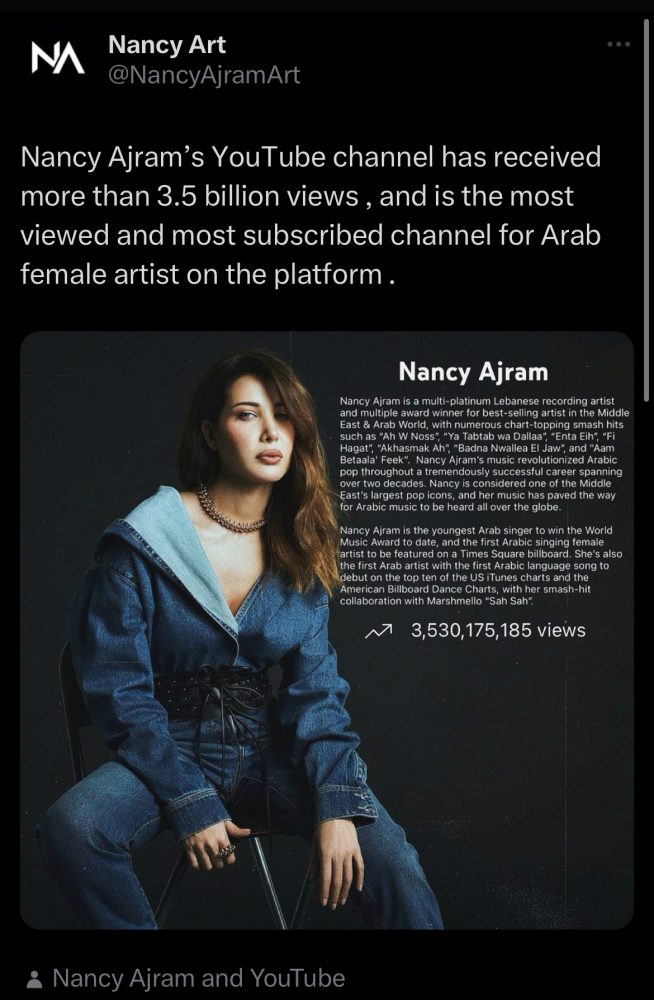 نانسي عجرم تنضم لفريق فيلم "المقسوم"!