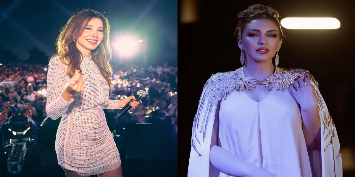 بعد اتهامها بتجاهلها.. نانسي عجرم تجتمع بالنجمة أسماء لمنور-صورة