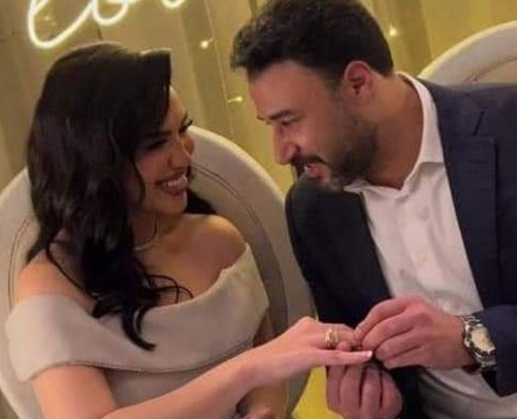 خطيب مي فاروق يصاب بأزمة قلبية-صورة