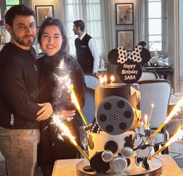 وسام فارس يصدم سارة أبي كنعان بعيد ميلادها