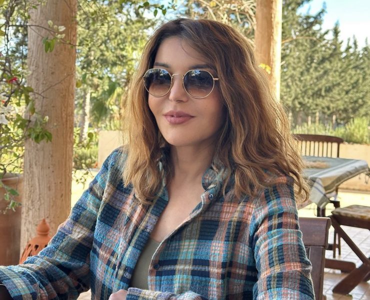 سميرة سعيد تستمتع مع عائلتها في المغرب