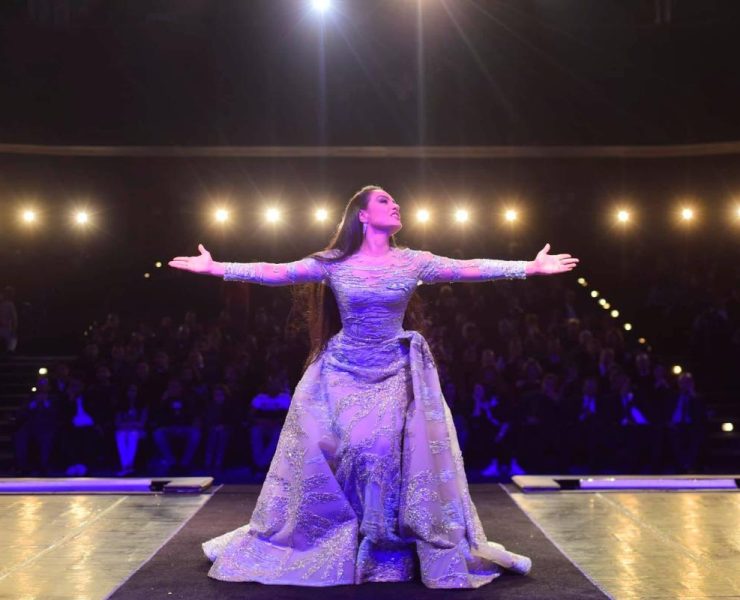 شيريهان في ظهور نادر لها بالحجاب