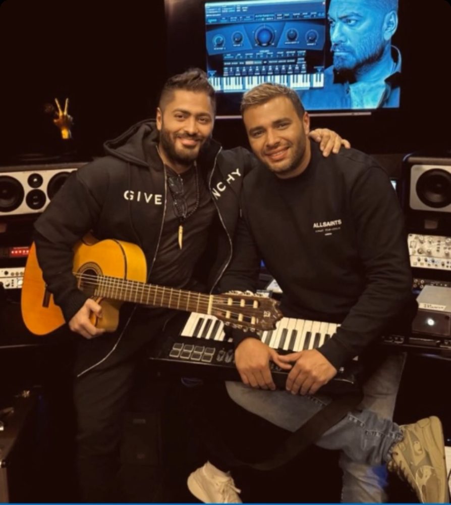 تامر حسني ورامي صبري في الاستديو.. فهل من عمل جديد؟