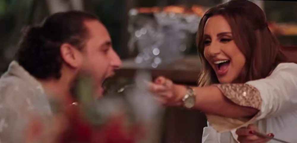 جديد أنغام ومحمد رمضان بمشاركة اسرتي النجمين