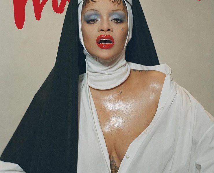 Rihanna’s Bold Fashion Statement Sparks Debate Over Religious Imagery