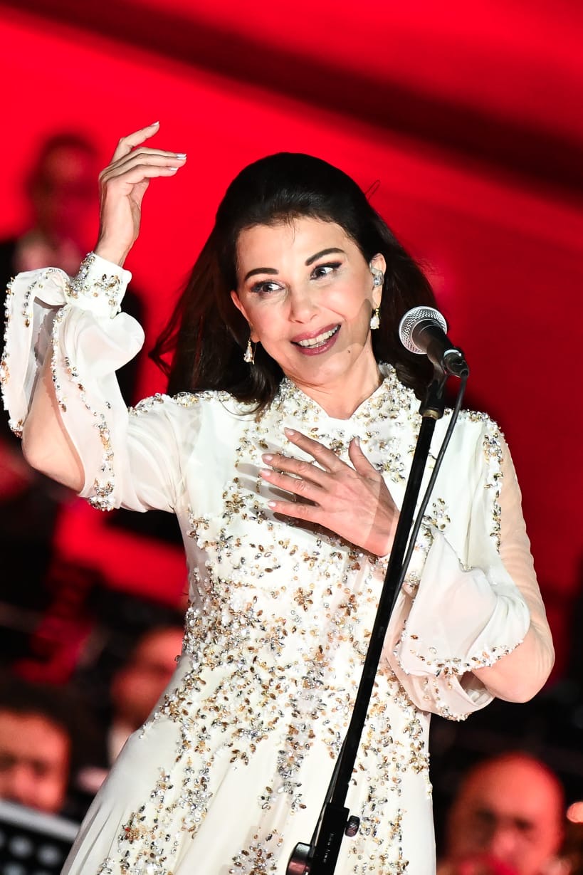 ماجدة الرومي تفتتح حفلها بكلمة في "حب مصر"