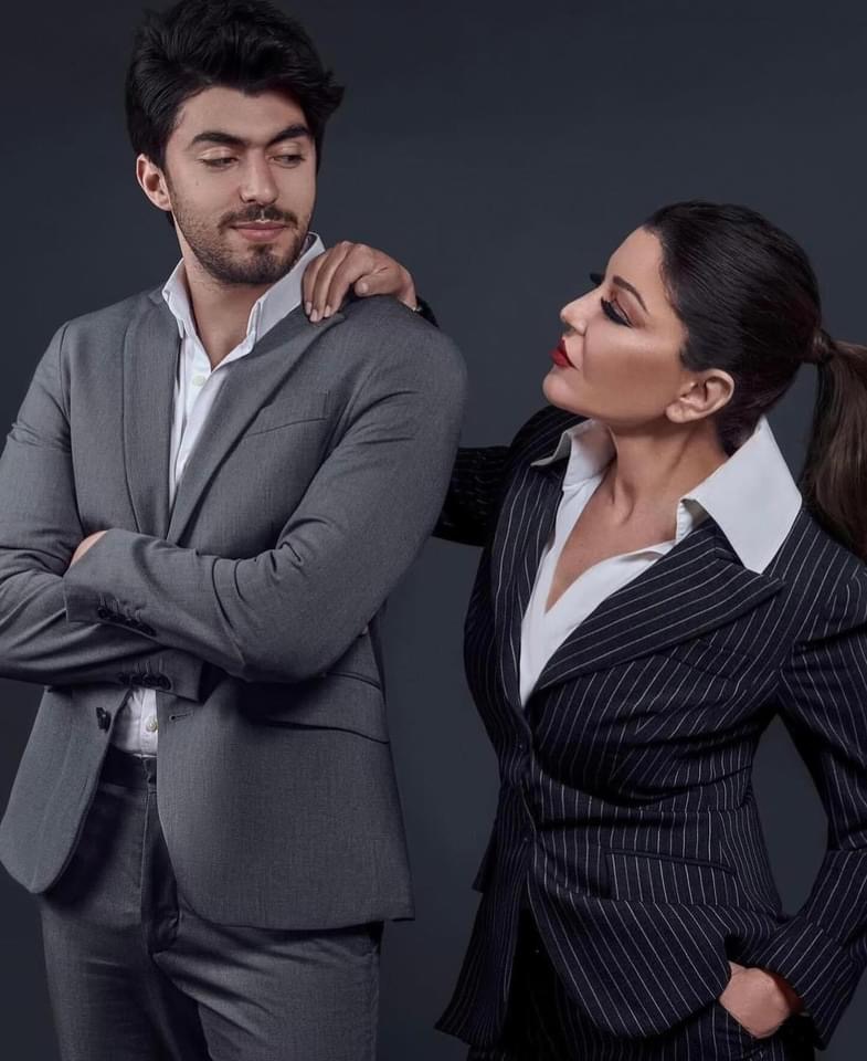 سميرة سعيد بجلسة تصوير مع ابنها الوحيد احتفالاً بعيد ميلاده