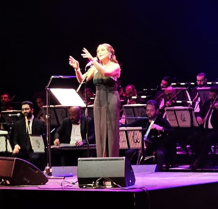 أنغام تحيي ليلة رومانسية فى أوبرا دبي